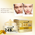 Crème pour le visage au collagène d&#39;or 24K de crème de nuit lumineuse de jour de visage d&#39;OEM pour l&#39;éclaircissement de peau de raffermissement